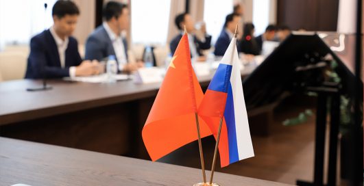 中国代表团来到了俄罗斯联邦国立管理大学商谈合作的可能性